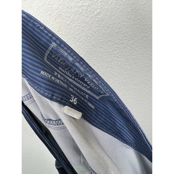 Vineyard Vines Performance Board Swim Shorts Mens 36 Multicolor Striped Stretch - Picture 4 of 4